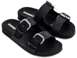 Klapki laczki damskie Ipanema Slide. Żółte klapki Ipanema, bez wzorów, z gumy, klasyczne, bez obcasa, bez zapięcia. Za 159.99 zł.