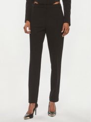 Pinko Spodnie materiałowe Bello 100155 A1RU Czarny Slim Fit. Czarne spodnie materiałowe Pinko, bez wzorów, z materiału. Za 289.99 zł.
