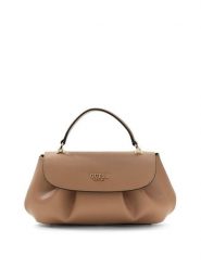 Guess Torebka 182746 Beżowy. Brązowe listonoszki Guess, z aplikacjami, bez dodatków. Za 544.99 zł.