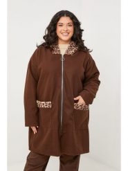 Curvy Lady Płaszcz przejściowy w kolorze brązowym rozmiar: 40/42. Brązowe płaszcze Curvy Lady, bez wzorów, klasyczne, bez kaptura. Za 108.99 zł.