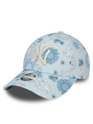 New Era Czapka z daszkiem Wmns Floral Aop 940 Nyy 60435004 Niebieski. Niebieskie czapki z daszkiem New Era, bez wzorów, z materiału. Za 119.99 zł.