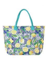 BLE Shopper bag ze wzorem - 50 x 38 x 17 cm rozmiar: onesize. Shopper bag BLE, bez wzorów, z materiału, na ramię, bez dodatków. Za 53.79 zł.