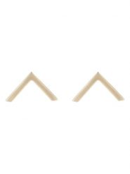 OR ÉCLAT Złote kolczyki-wkrętki "Bermudes" rozmiar: onesize. Żółte kolczyki Or Éclat, złote. Za 304.99 zł.