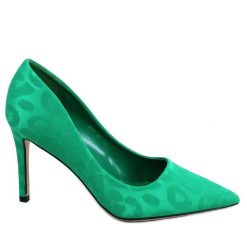 BM Szpilki damskie Telisha Green zielone. Zielone szpilki BM, bez wzorów, z tkaniny, bez obcasa, na szpilce, bez zapięcia. Za 112.46 zł.
