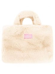 Zwillingsherz Torebka w kolorze kremowym - 33 x 23 cm rozmiar: onesize. Brązowe torebki klasyczne Zwillingsherz, bez wzorów, z materiału, bez dodatków. Za 153.71 zł.