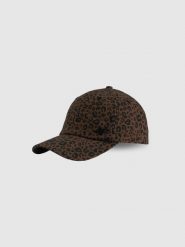 4F Czapka z daszkiem strapback damska - brązowa S/M (58cm). Brązowe czapki z daszkiem 4f, bez wzorów, z materiału, klasyczne. Za 69.99 zł.