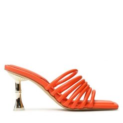 Klapki Aldo. Brązowe klapki Aldo, bez wzorów, bez obcasa, bez zapięcia. Za 259.99 zł.