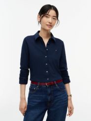 Tommy Hilfiger Bluzka Kobiety Bawełna niebieski, XS. Niebieskie t-shirty sportowe Tommy Hilfiger, xs, bez wzorów, z bawełny, bez ramiączek. Za 409.95 zł.