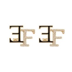 Kolczyki Elisabetta Franchi. Żółte kolczyki Elisabetta Franchi, złote. Za 1,029.00 zł.