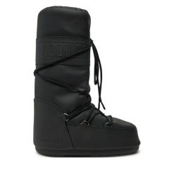 Śniegowce Moon Boot. Czarne śniegowce Moon Boot, bez wzorów, bez zapięcia. Za 1,089.00 zł.