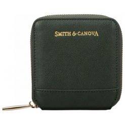 Smith & Canova Portfel Damski Ciemnozielony. Portfele marki Smith & Canova. Za 165.00 zł.