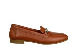 Mokasyny Bayla-161 022 3406 Coconut 161681, Brązowy, Skóra naturalna - 36. Brązowe mokasyny Bayla, z aplikacjami, z materiału. W wyprzedaży za 224.10 zł.