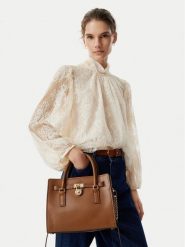 MICHAEL Michael Kors Torebka 30T6GNXS1L Brązowy. Brązowe torebki klasyczne MICHAEL Michael Kors, bez wzorów, ze skóry, bez dodatków. Za 1,239.00 zł.