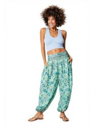 Aller Simplement Spodnie w kolorze turkusowym rozmiar: 34-40. Niebieskie spodnie materiałowe Aller Simplement, bez wzorów, z materiału, klasyczne, z podwyższonym stanem. Za 56.99 zł.