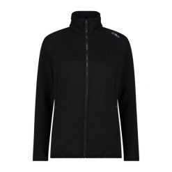 Damski polar CMP. Czarne bluzy z polaru CMP, l, bez wzorów, z polaru, trekkingowe. Za 314.00 zł.
