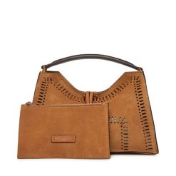 Torebka Gianni Chiarini. Brązowe torebki klasyczne Gianni Chiarini, bez wzorów, klasyczne, bez dodatków. Za 1,199.00 zł.