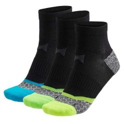 Skarpety do biegania Xtreme, 3 par, Multi czarny. Czarne skarpetki XTREME SOCKSWEAR, bez wzorów. Za 129.99 zł.