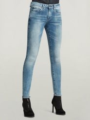 G-Star Dżinsy - Skinny fit - w kolorze błękitnym rozmiar: W34/L34. Niebieskie jeansy G-Star, l, z aplikacjami, klasyczne. Za 165.99 zł.