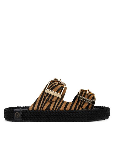 Bohonomad Klapki Sydney SYD.20-ZEB Brązowy. Brązowe klapki Bohonomad, bez wzorów, ze skóry, bez obcasa, bez zapięcia. Za 399.99 zł.