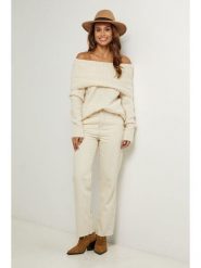 L'armoire de Suzette Sweter w kolorze kremowym rozmiar: 38/40. Brązowe swetry L'armoire de Suzette, l, bez wzorów, klasyczne, bez ramiączek. Za 183.15 zł.