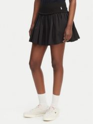 Polo Ralph Lauren Spódnica mini 211A12965001 Czarny Regular Fit. Czarne spódnice Polo Ralph Lauren, xl, bez wzorów, z bawełny, mini. Za 1,199.00 zł.