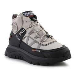 Buty Palladium Thunder Mid Protect Wp+ W 74394-096-M szare. Szare buty treningowe bez wzorów, z materiału, bez zapięcia, trekkingowe. Za 898.36 zł.
