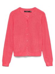 Vero Moda Kardigan w kolorze różowym rozmiar: L. Różowe swetry Vero Moda, l, bez wzorów, z wiskozy, klasyczne, bez ramiączek. Za 86.99 zł.