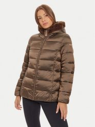 CMP Kurtka puchowa 34K0036F Brązowy Regular Fit. Brązowe kurtki CMP, bez wzorów, z puchu, bez kaptura. Za 339.99 zł.