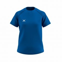 Koszulka damska Gilbert GTS. Niebieskie t-shirty sportowe GILBERT, xl, bez wzorów, z materiału, bez ramiączek, na fitness i siłownię. Za 223.50 zł.