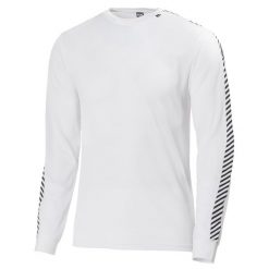 Bluza Helly Hansen lifa stripe crew. Białe bluzy Helly Hansen, m, bez wzorów, z włókna, bez kaptura, trekkingowe. Za 243.00 zł.