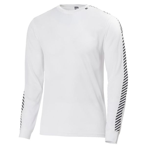 Bluza Helly Hansen lifa stripe crew. Białe bluzy Helly Hansen, l, bez wzorów, z włókna, bez kaptura. Za 237.00 zł.