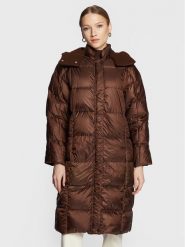 Marella Kurtka puchowa Adele 34960129 Brązowy Regular Fit. Brązowe kurtki Marella, na zimę, bez wzorów, z puchu, bez kaptura. Za 1,319.00 zł.