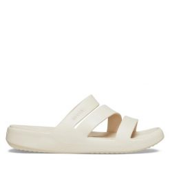 Klapki Crocs. Klapki Crocs, bez wzorów, bez obcasa, bez zapięcia. Za 129.99 zł.