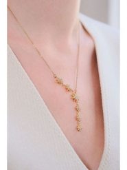 Heliophilia Naszyjnik z elementem ozdobnym rozmiar: onesize. Naszyjniki Heliophilia, z materiału, z cyrkonią, metalowe. Za 43.99 zł.