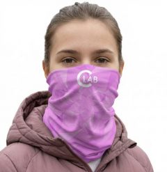 LEKKI KOMIN UNISEX ROSA. Czerwone szaliki i kominy C-LAB, bez wzorów, z materiału. Za 104.50 zł.