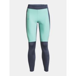 Legginsy damskie treningowe dopasowane Under Armour 1379342. Niebieskie legginsy Under Armour, bez wzorów, sportowe. Za 439.99 zł.