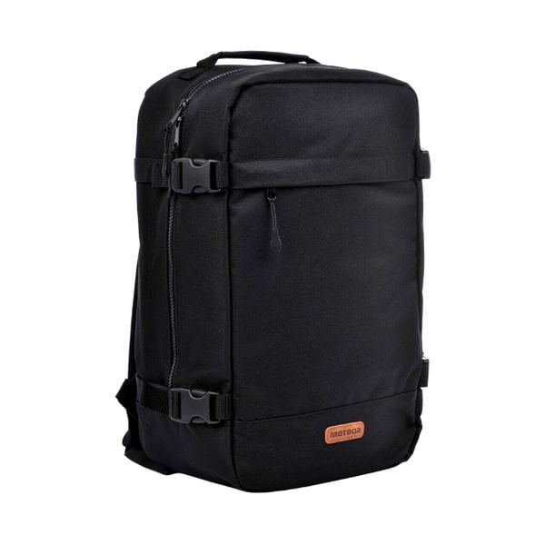 Plecak kabinowy Meteor Hermod 20 l. Czarne plecaki Meteor, bez wzorów, bez dodatków. Za 75.00 zł.