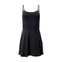 Kobiety/Panie Float Juliet Strappy Dress. Czarne sukienki GIRLFRIEND COLLECTIVE, s, bez wzorów, sportowe, bez kołnierzyka, bez ramiączek, sportowe. Za 578.99 zł.