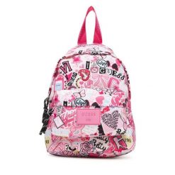 Plecak Guess. Czerwone plecaki Guess, z aplikacjami, bez dodatków. Za 149.99 zł.