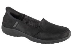 Buty sportowe Sneakersy damskie, Slip-Ins: Reggae Fest 2.0 - Classically. Czarne buty treningowe Skechers, bez wzorów, z materiału, bez zapięcia, trekkingowe. Za 319.99 zł.