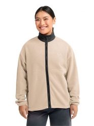 Jack Wolfskin Kurtka polarowa "Sumetro" w kolorze beżowym rozmiar: S. Brązowe kurtki Jack Wolfskin, s, bez wzorów, z polaru, bez kaptura. Za 303.06 zł.