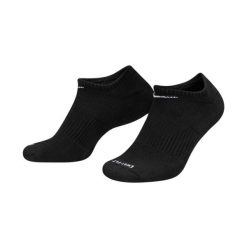 Stopki Nike Everyday Plus Cushion 3-pack. Czarne skarpetki Nike, bez wzorów. Za 68.99 zł.
