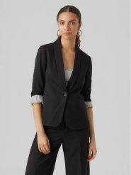 Vero Moda Marynarka Harukimo 10291043 Czarny Regular Fit. Czarne marynarki i żakiety Vero Moda, bez wzorów, z bawełny, bez ramiączek. Za 179.99 zł.