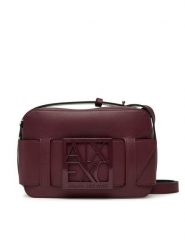 Armani Exchange Torebka 942699 0A874 UA343 Bordowy. Czerwone listonoszki Armani Exchange, bez wzorów, ze skóry, bez dodatków. Za 569.99 zł.