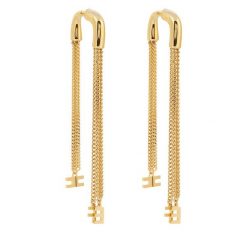 Kolczyki Elisabetta Franchi. Żółte kolczyki Elisabetta Franchi, złote. Za 1,499.00 zł.