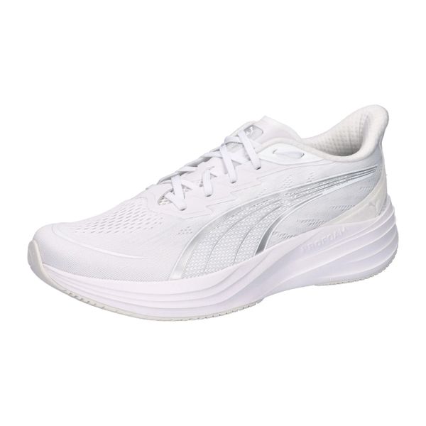 Buty do biegania PUMA Darter Pro 2 Białe. Białe buty do biegania Puma, bez wzorów, z materiału, bez zapięcia, do biegania. Za 264.70 zł.