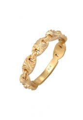 Elli Damski pierścionek płytkowy Star Look Elegant Trend Blogger w srebrze 925 Sterling Silver Pierścionki 1 ct. Szare pierścionki Elli, srebrne. Za 248.99 zł.