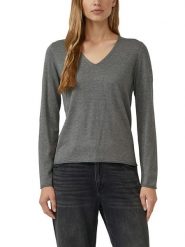 S.Oliver Sweter w kolorze szarym rozmiar: 44. Szare swetry S.Oliver, s, bez wzorów, bez ramiączek. Za 52.99 zł.