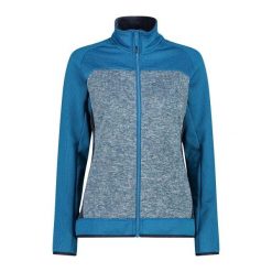 Damska rozciągliwa wydajna polarowa bluza z zamkiem CMP Unlimitech. Niebieskie bluzy bez kaptura CMP, s, bez wzorów, z materiału, bez kaptura, trekkingowe. Za 338.90 zł.