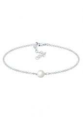 Elli Damski Elegant z perłą muszli w srebrze próby 925 Sterling Silver Bransoletki 1 ct. Szare bransoletki Elli, z perłą, srebrne. Za 183.99 zł.